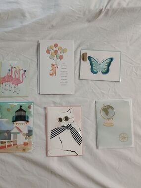 Greeting cards Bundle Of 6 Papyrus Happy Birthday 3D